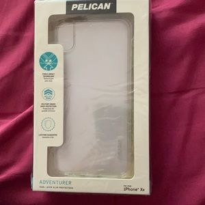 Pelican clear iPhone XR case NEw